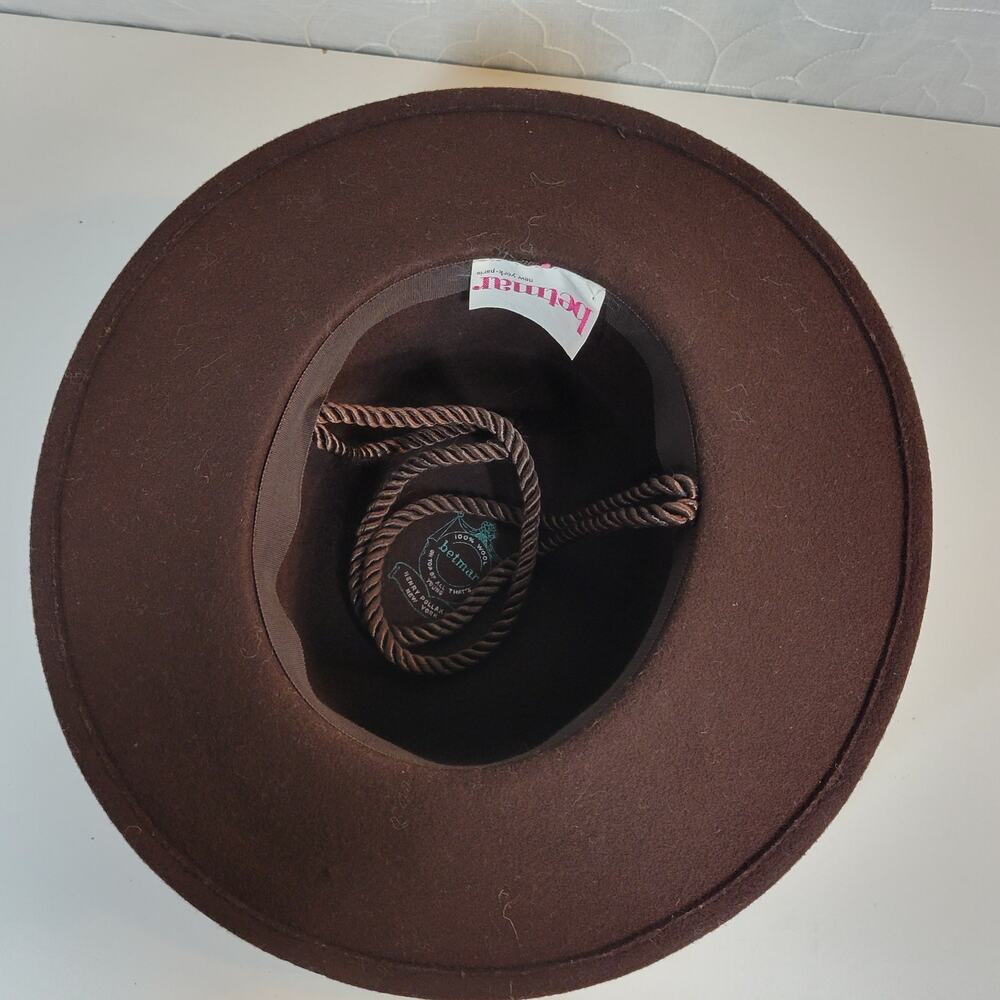 Wool Hat Brown - image 4